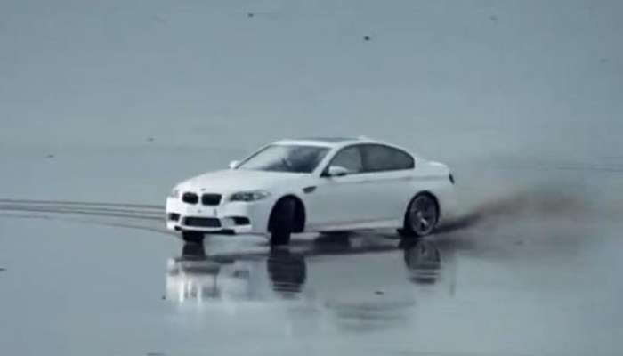 BMW-jev način, kako olimpijcem zaželeti srečo..