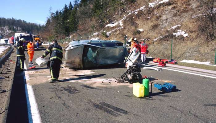 8. marec 2018 dolenjska avtocesta