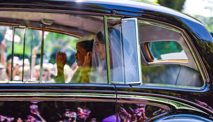 Doria Ragland, Meghan Markle, Rolls-Royce