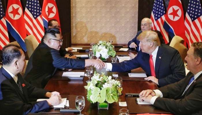 Trump Kim srečanje