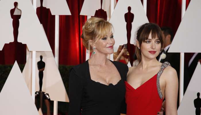 Melanie Griffith in Dakota Johnson