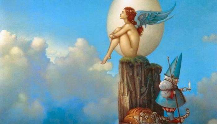 angel and egg