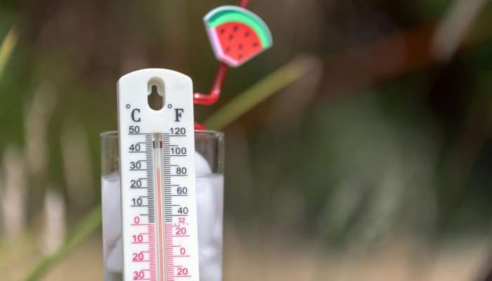 vročina, termometer