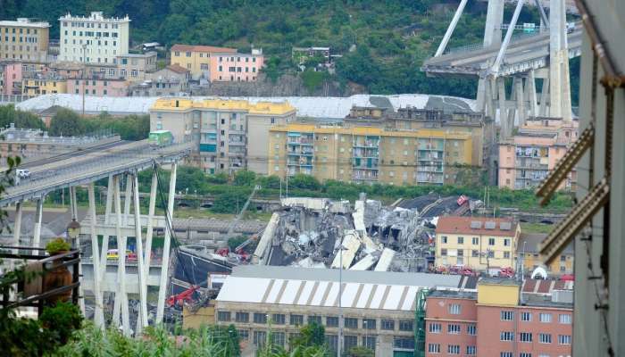 genova, zrušenje viadukta,