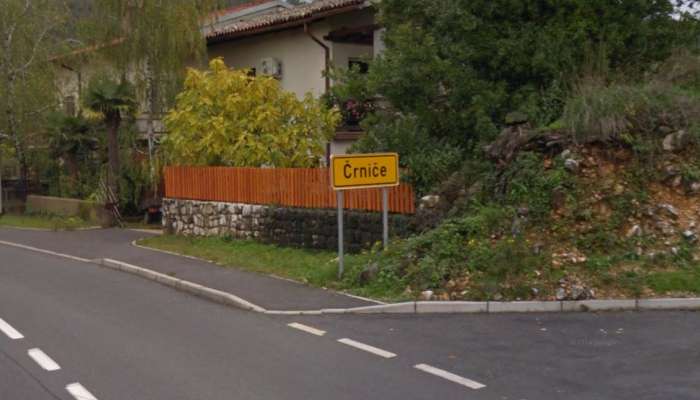 črniče - google maps