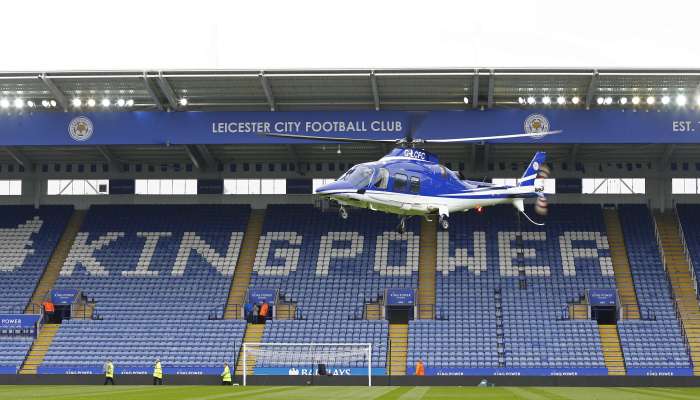 leicester, helikopter