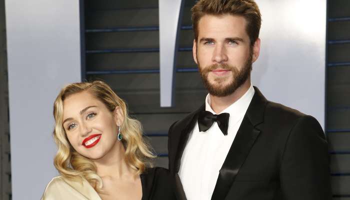 Miley Cyrus in Liam Hemsworth