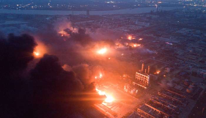 kemična tovarna, eksplozija, Tianjiayi Chemical