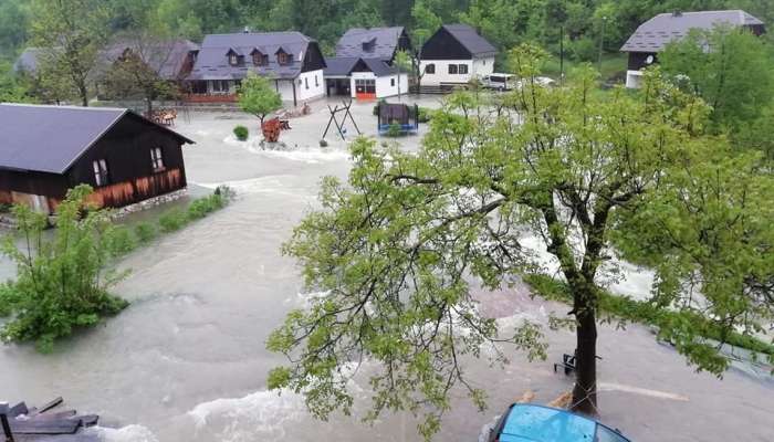 Neurje, poplave Hrvaške 13. 5. 2019