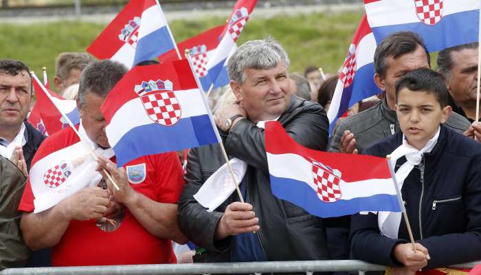 hrvati, hrvaška zastava, pliberk