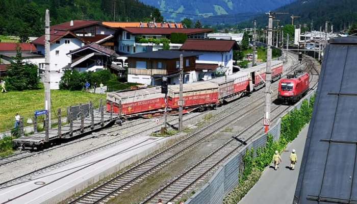 Kirchberg, iztirjenje, tovorni vlak, 18. 6. 2019