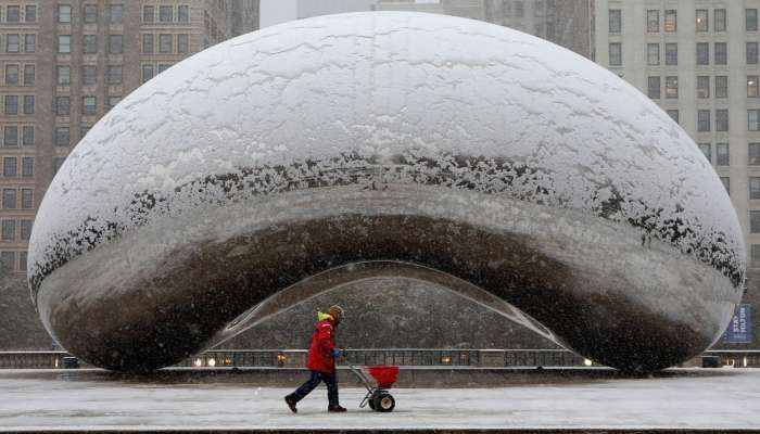 chicago, sneg