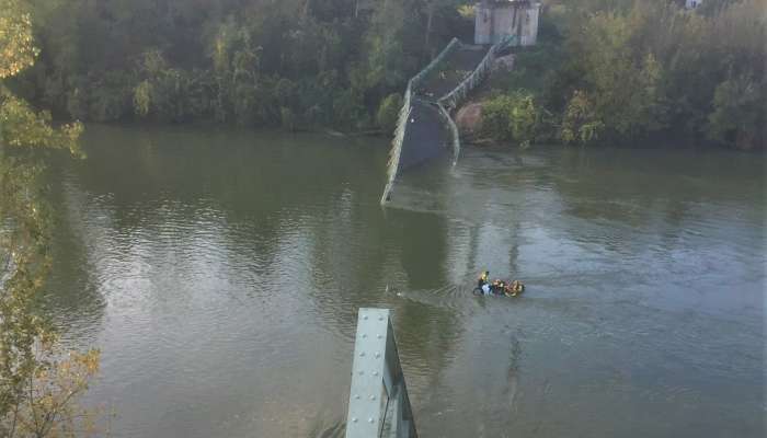 viseči most, reka tarn, Toulouse