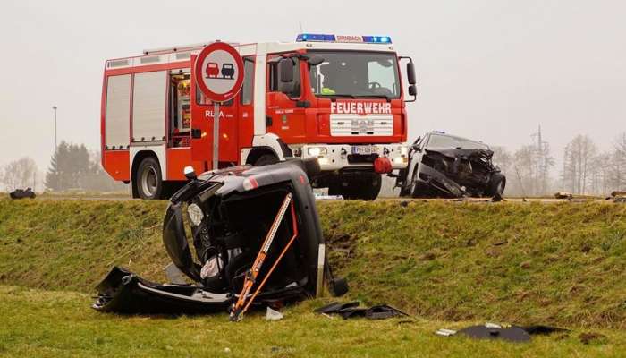 Pormetna nesreča, avstrijski gasilci