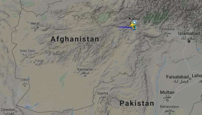 potniško letalo, afganistan