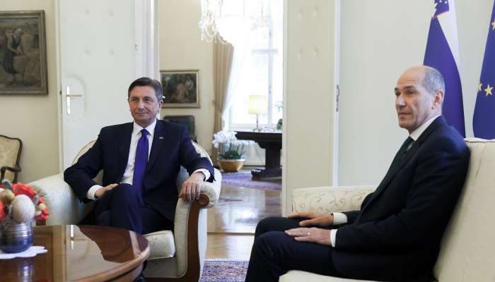 Janez Janša, Borut Pahor