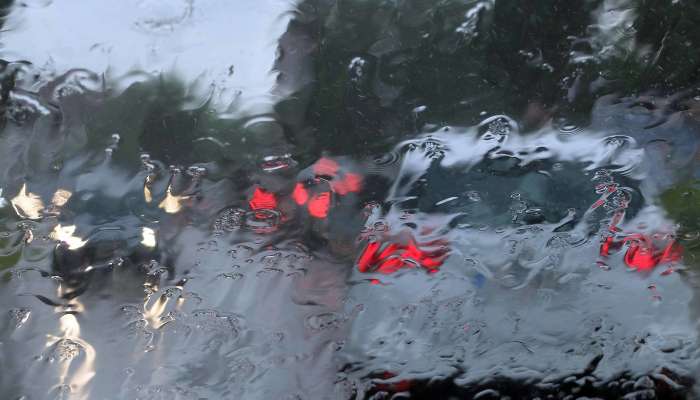 dež, padavine, promet, gneča, ljubljana