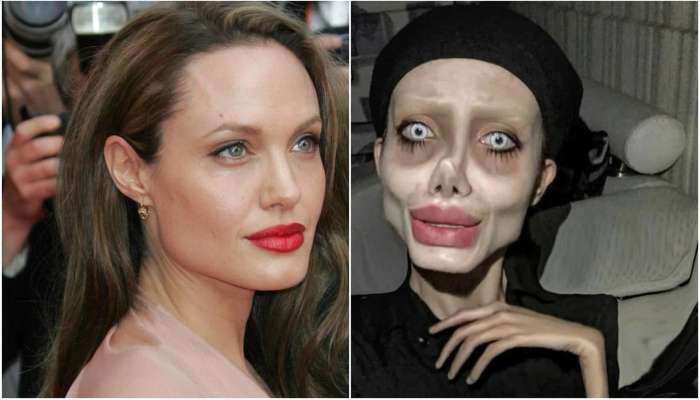 Angelina Jolie  Sahar Tabar