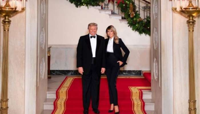 Melanija in Donald Trump