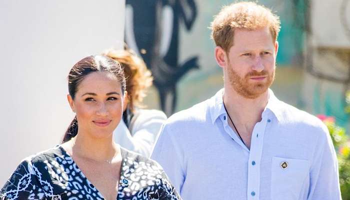 Princ Harry in Meghan Markle