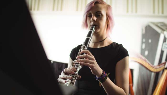 glasbena šola, klarinetistka