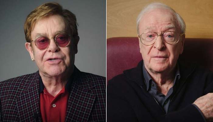 Elton John in Michael Caine