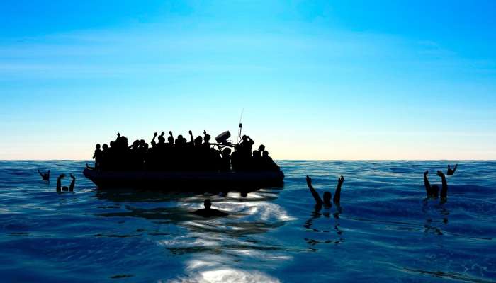 migranti, čoln