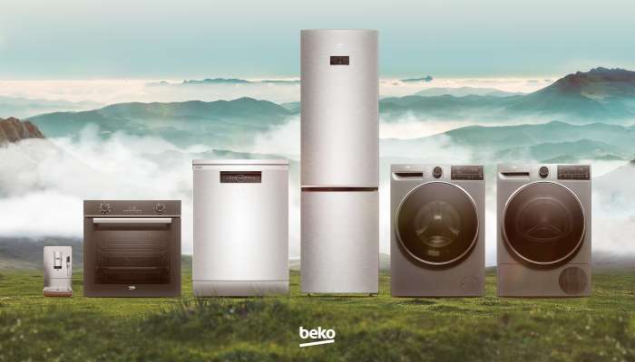 Beko Sustainability KV with Beko logo