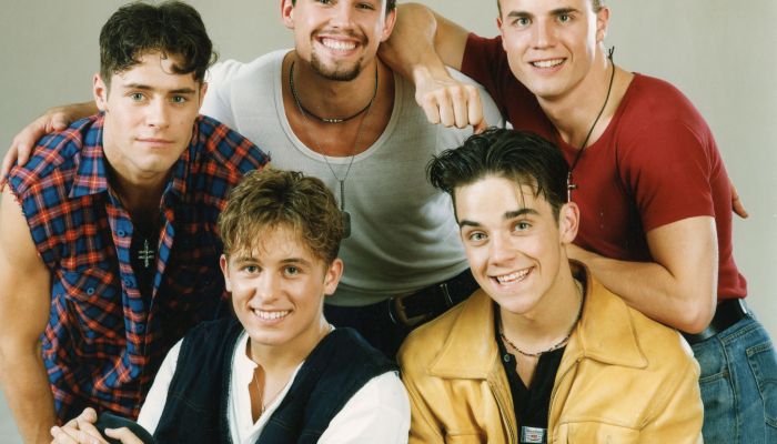 Robbie Williams je začel v skupini Take That