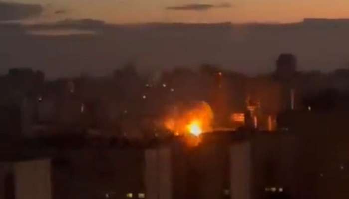 kijev dron eksplozija ukrajina rusija