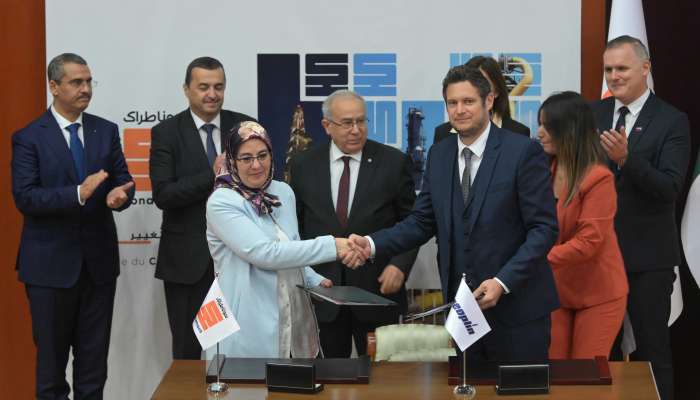 Geoplin Matija Bitenc, Samia Hamadache Sonatrach