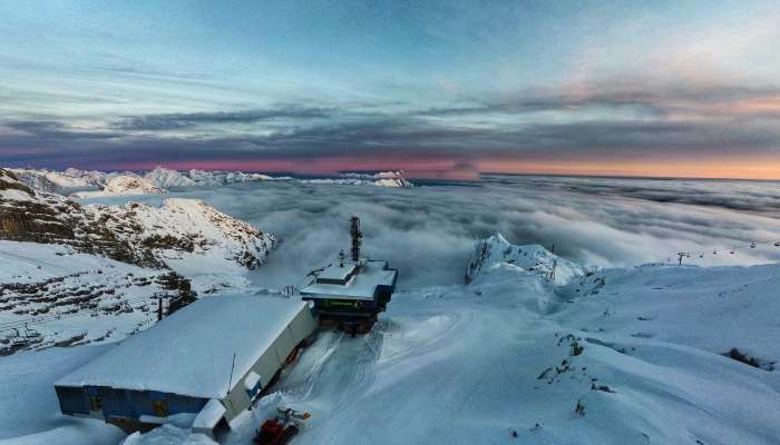 Kanin, smučanje