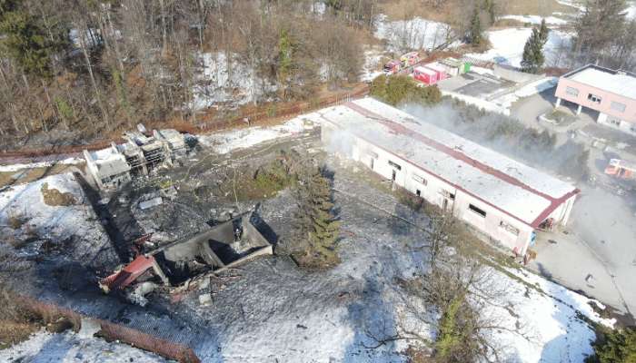 hamex, stara vrhnika, eksplozija