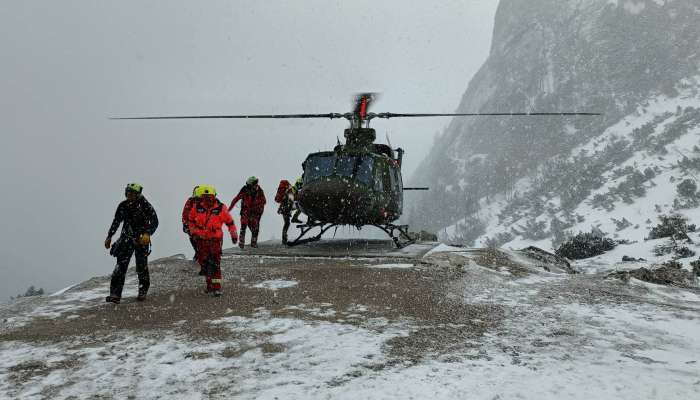 mala-mojstovka, snežni-plaz, helikopter