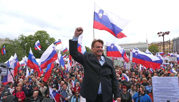 pavel rupar protest upokojenci trg republike dz pl