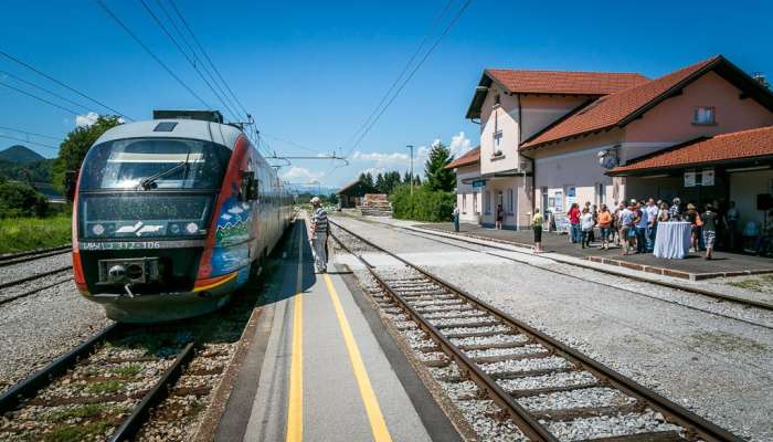 medvode, železnica