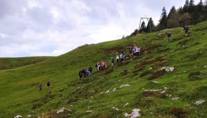 velika-planina, šolarji