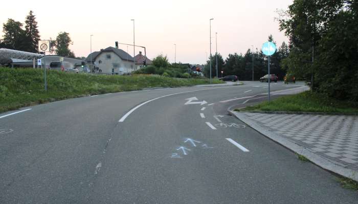 Prometna nesreča, Kidričeva cesta, Škofja loka