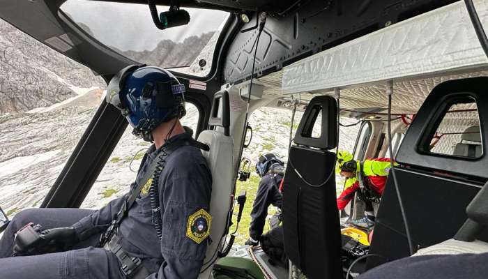 gorski-reševalci, helikopter, reševanje