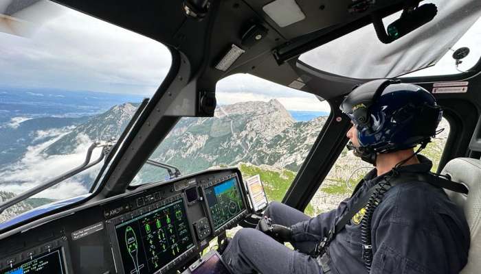 gorski-reševalci, helikopter, reševanje