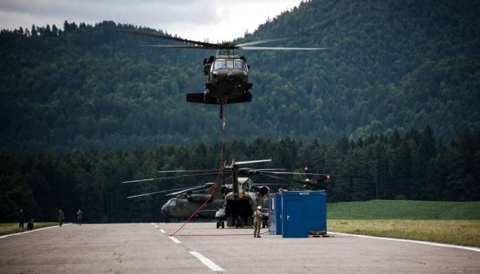 koroška, avstrijski helikopter