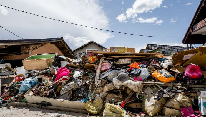 poplave, odpadki, moste pri komendi