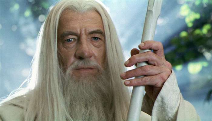 Ian McKellen kot Gandalf