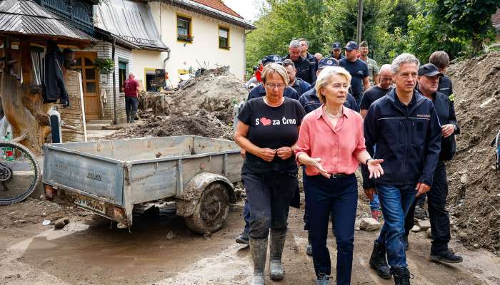 romana lesjak ursula van der leyen robert golob ukom