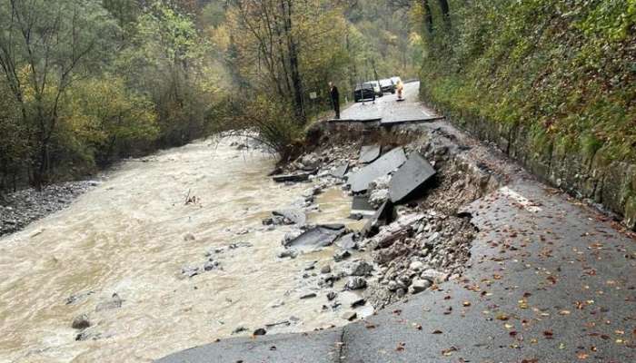 Občina Tolmin cesta Baška grapa