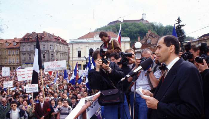 jansa 1994 protest depala vas bobo