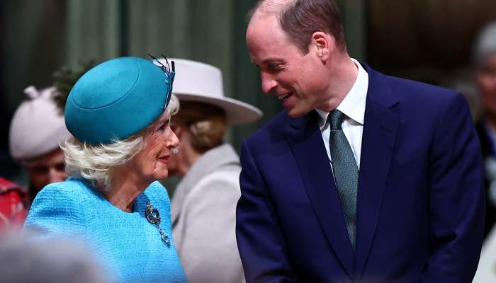 Princ William in kraljica Camilla