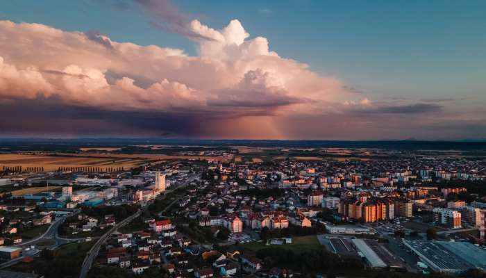 simbolična, vreme, dron, nevihta, oblačno, murska-sobota, podnebje, dež