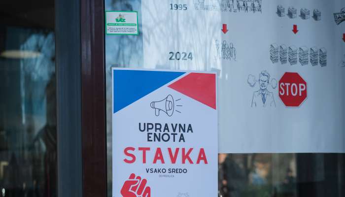 upravna enota, stavka