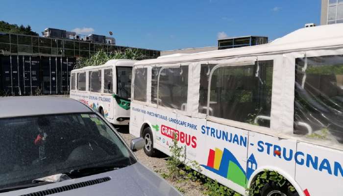 piran, električni avtobus, strunjan, odsluženo vozilo